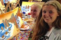 Friday Night 2 for 1 Paint and Sip Art Sessions - Accommodation Mount Tamborine