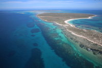 Pink Lake  Abrolhos Islands Scenic Flight - QLD Tourism