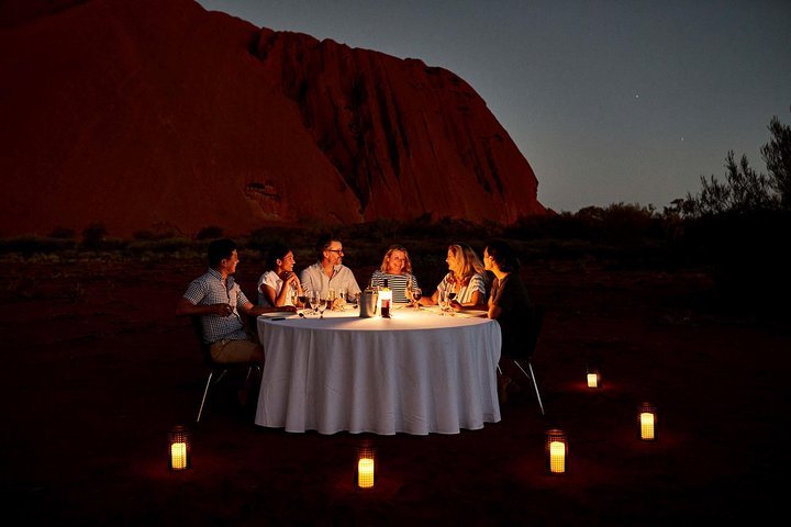 Uluru Ayers Rock Base and Sunset Half-Day Trip with Opt Outback BBQ Dinner