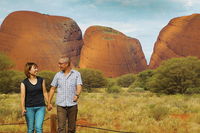 Ayers Rock 4 Tour Combo Complete Uluru Base Walk at Sunrise Valley of the Winds at Sunrise Kata Tjuta Sunset and Uluru Sunset - QLD Tourism