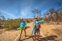 Private 9 Hour Walk and Waterhole Tour in West MacDonnell Ranges - QLD Tourism