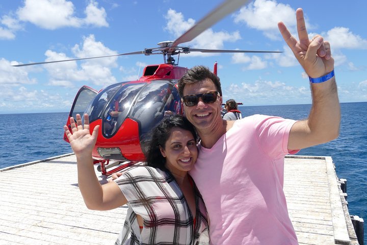 Full Day Reef Cruise Including 10 Minute Heli Scenic Flight Get High Package
