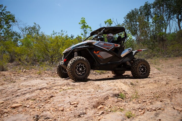 License to Thrill 1.5 Hour Off-road Tour in Darwin 1 person 2 seater vehicle