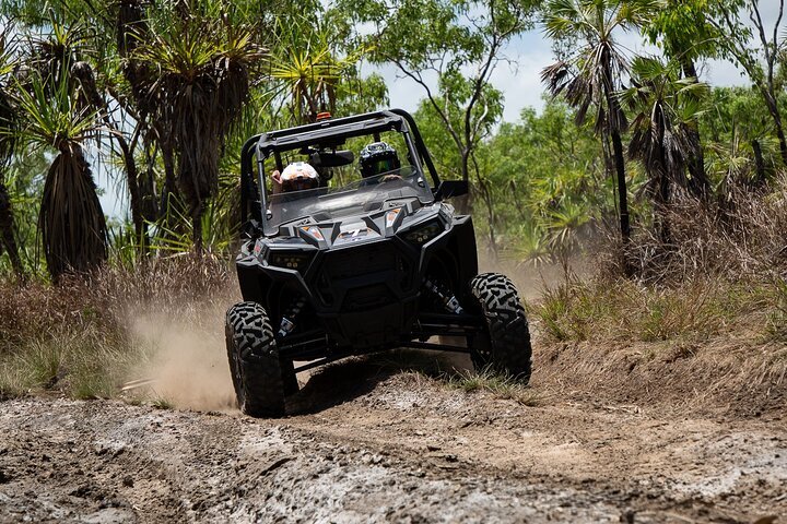 Skyfall 2 hour off-road tour in Darwin 3 people in a 4 seater vehicle