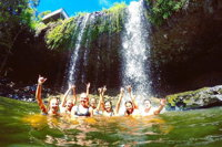 Byron Surrounds Nimbin Waterfall Adventure - Swimming Tour - Accommodation Bookings