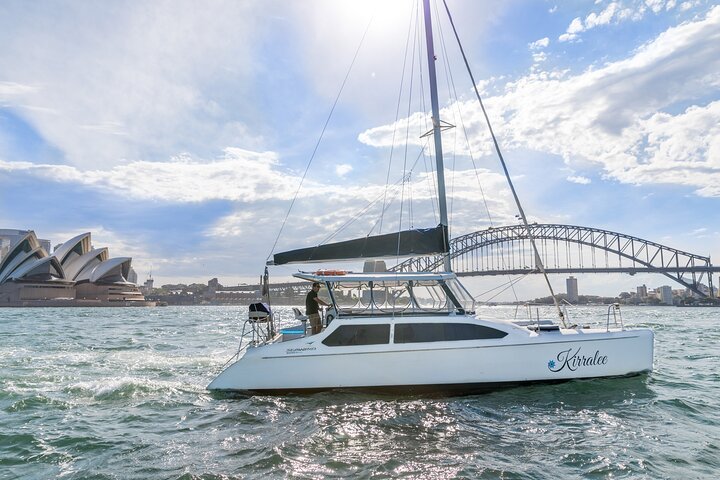 Vivid 90-Minute Sydney Harbour Catamaran Cruise with BYO Drinks