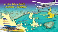 Scenic Flight - Great Barrier Reef Heart Reef Whitehaven Beach  Hill Inlet - Accommodation Bookings