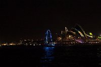 Vivid Tall Ships Dinner Cruise on Sydney Harbour