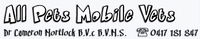 All Pets Mobile Vets. - Vet Melbourne