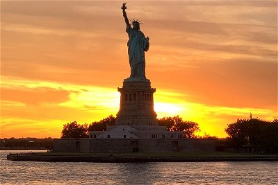 NOW OPEN Statue of Liberty Sunset Sightseeing Cruise & New York City Sky Line