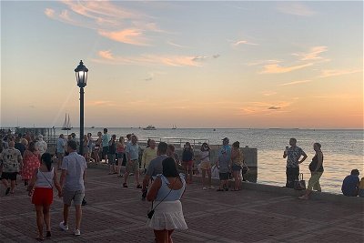 Key West Waterfront Cocktail Walk to Mallory Squareâ€™s Sunset Celebration!