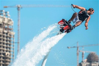 Flyboarding with Miami Watersports