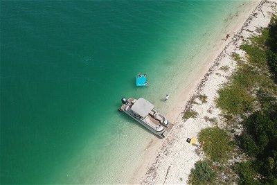 Key West Sandbar Charter on Luxury Deck Boat