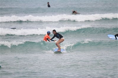 Surfing Lessons On Waikiki Beach