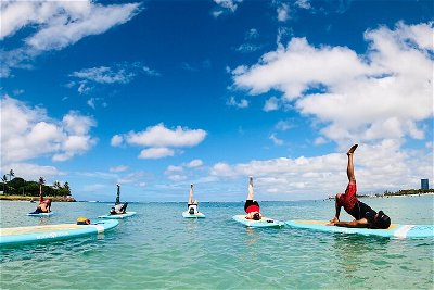 Stand-Up Paddle Yoga