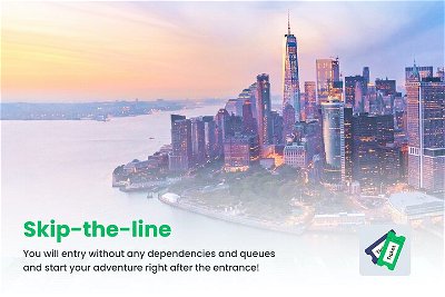 New York Self-Guided Tour with Skip-the-Line One World Observatory Ticket