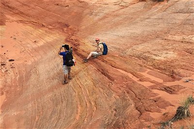 Hiking in Kanab: Famous Teepees of Vermilion Cliffs National Monument near Wave