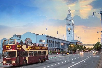 San Francisco Hop On Hop Off Bus Tour | 1 Day Pass, Unlimited Use (Classic)