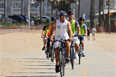 Los Angeles in a day Bike Adventure PLUS Transportation from Los Angeles hotels