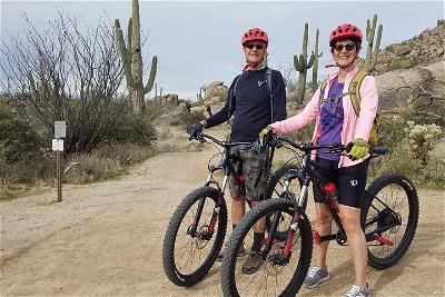 Private Group Sonoran Desert 1.5 Hour Mountain Bike Adventure