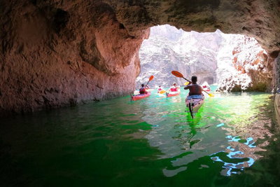 Kayak Emerald Cave Express from Las Vegas