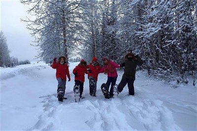 Snowshoe Tour at Chena Lakes
