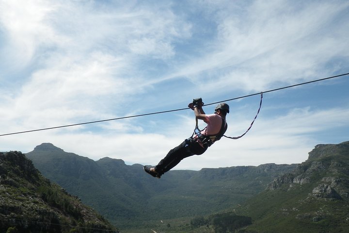 Zip-lining in Cape Town - Based at the Foot of the Table Mountain Reserve - Tourism Africa